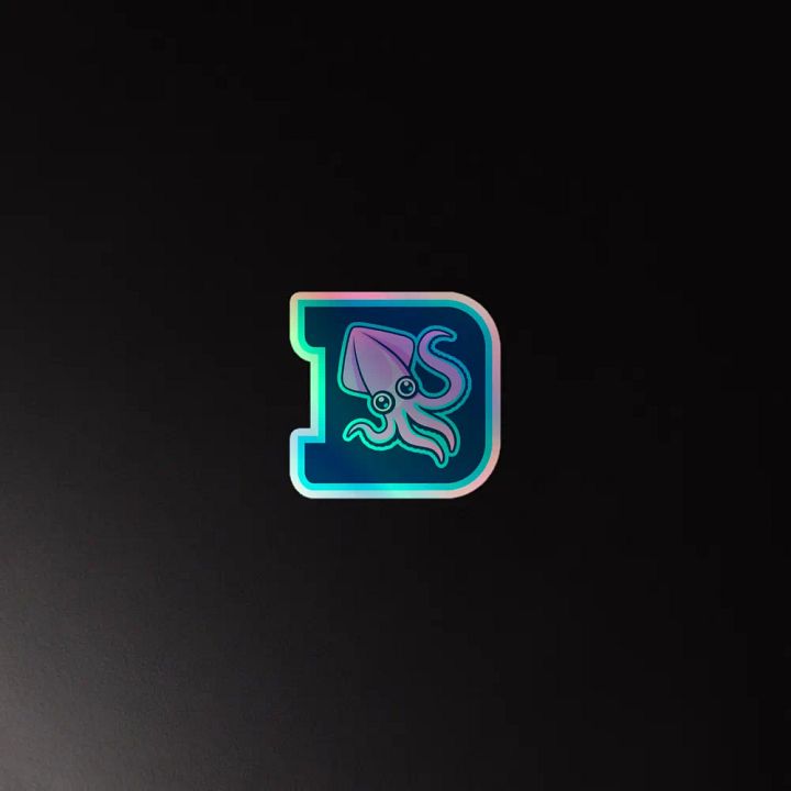 Holographic Sticker 3 - SQUID product image (2)