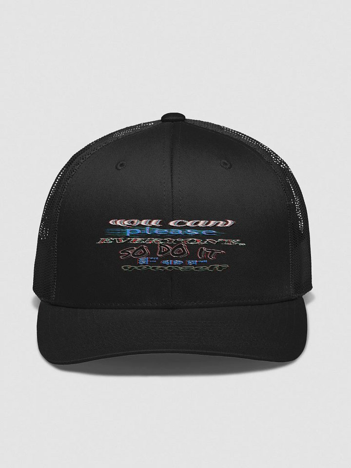 You Cant Please Everyone, So Do It For Yourself - Embroidered - Retro Trucker Hat product image (1)