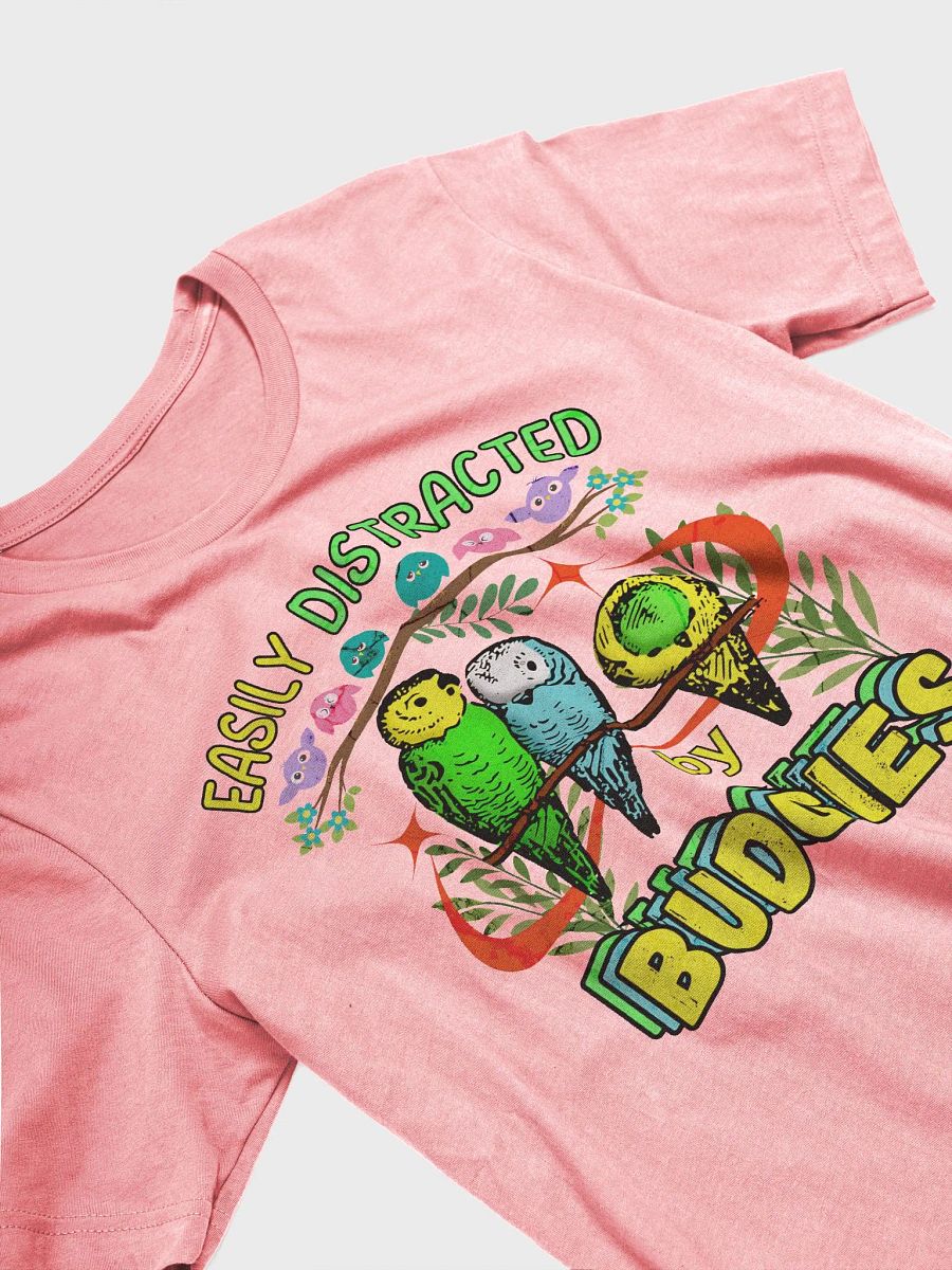 Easily Distracted by Budgies T-Shirt product image (44)