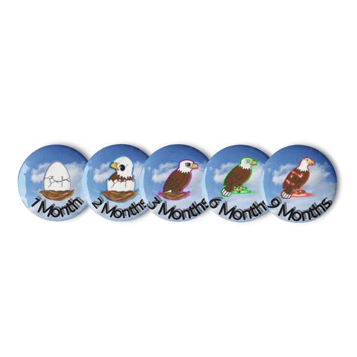 Subscriber Badge Pins (1-9 Months) product image (1)