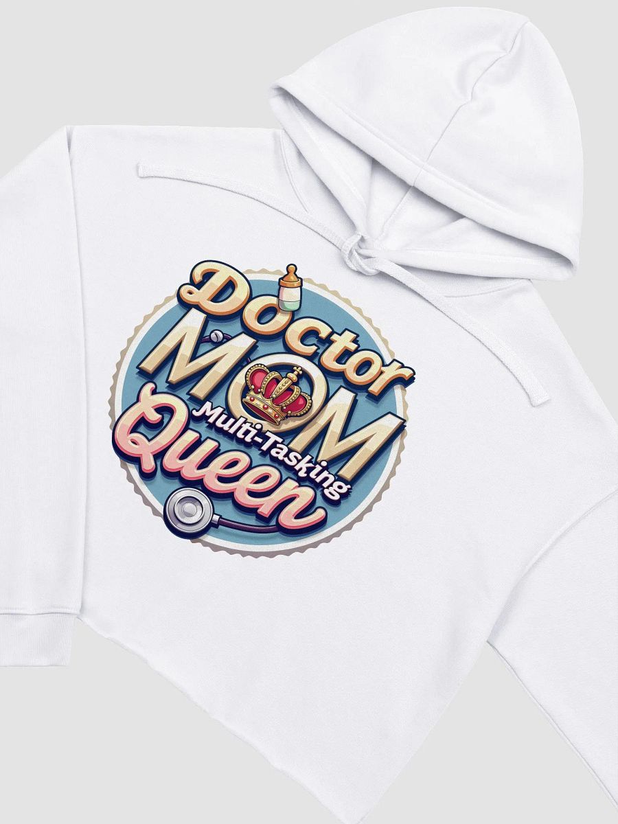 Multi-Tasking Queen Crop Hoodie product image (21)