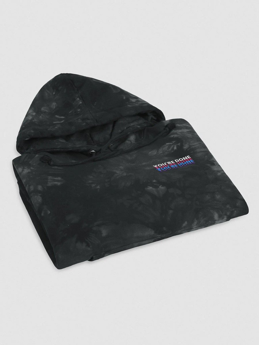 TIE DYE YOU'RE DONE HOODIE product image (7)