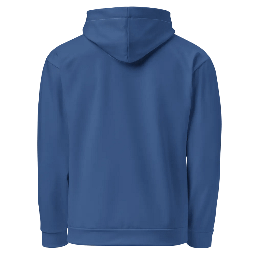 Blue Hoodie With Blue Flowers product image (4)