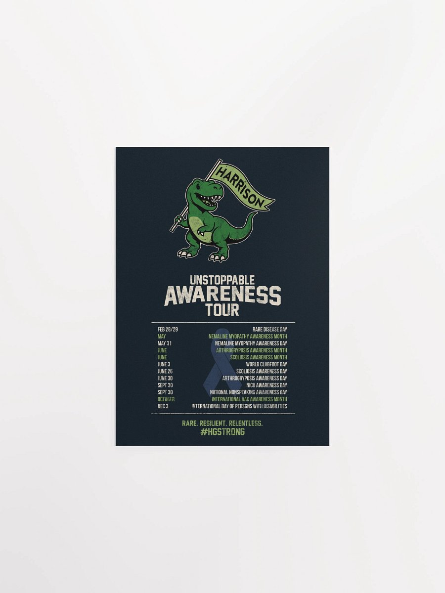 Unstoppable Awareness Tour Poster product image (1)