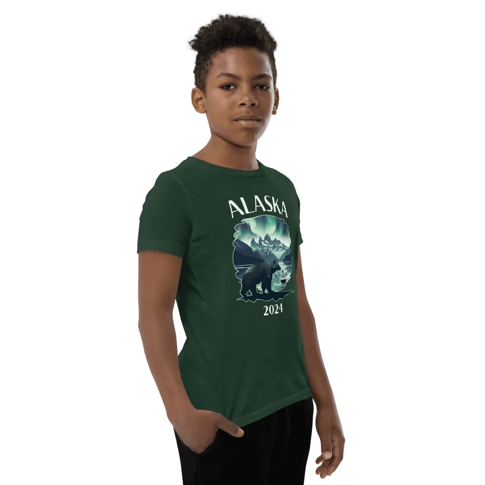 Alaska Wildlife 2024 Teens Dark T-Shirt product image (9)