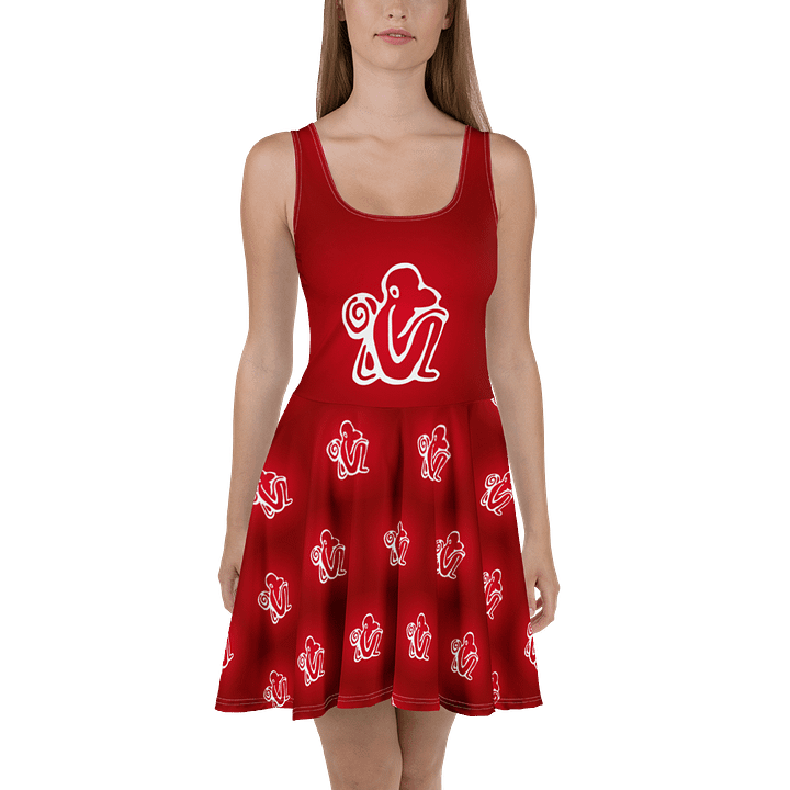 Zabu Monkey Madness Skater Dress product image (2)