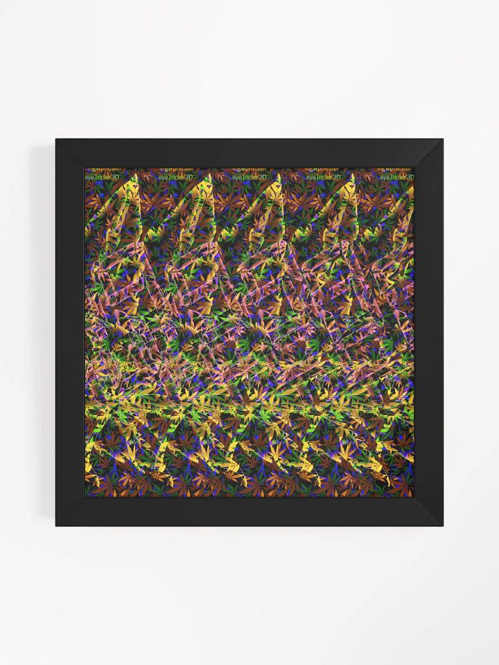 4-20 - Framed 3D Stereogram Poster product image (1)
