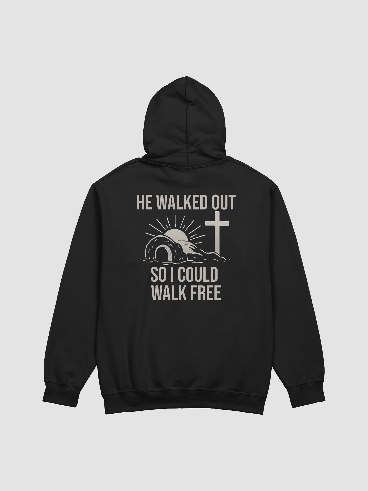 He Walked Out So I Could Walk Free – Freedom Hoodie product image (4)