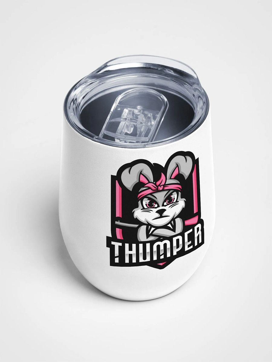 Intense Thumper Bunny Wine Tumbler product image (4)