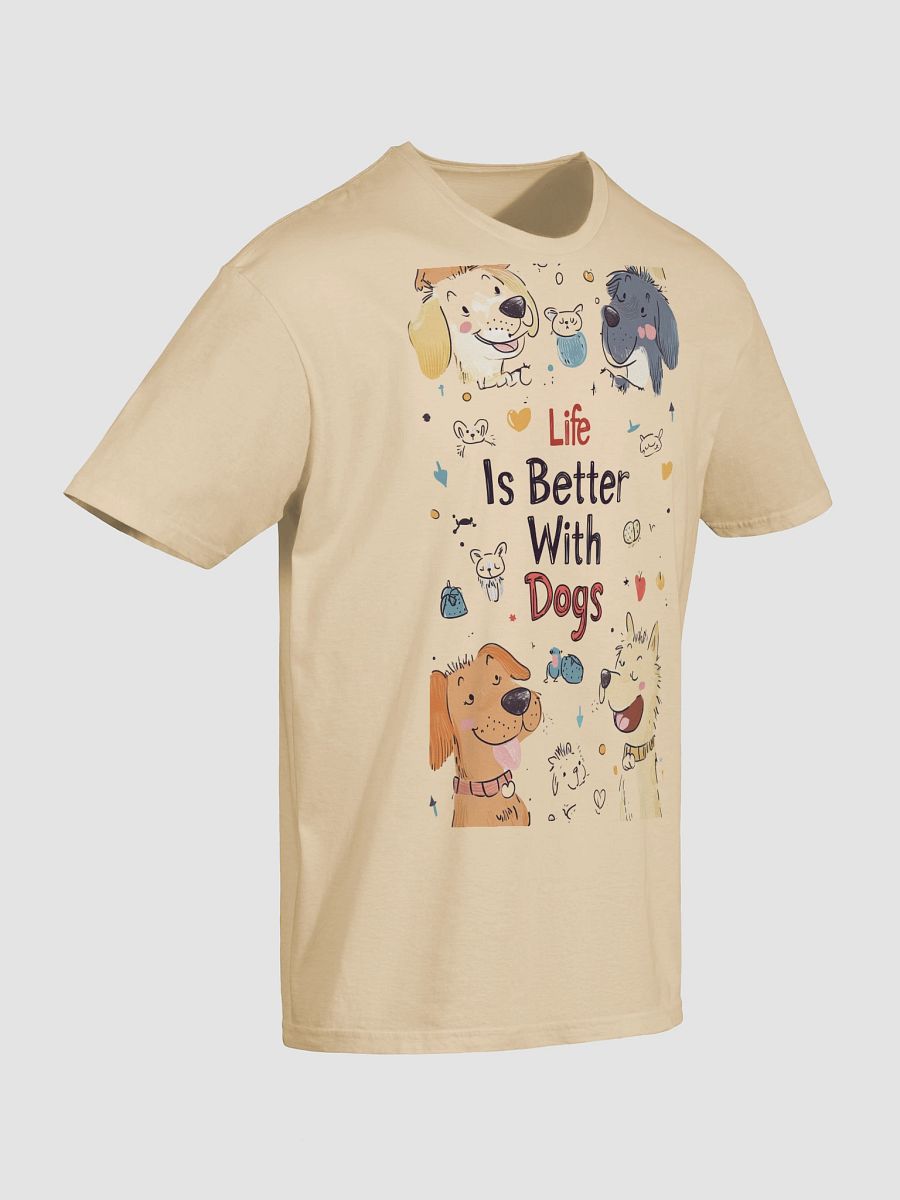 Life Is Better With Dogs T-Shirt product image (18)