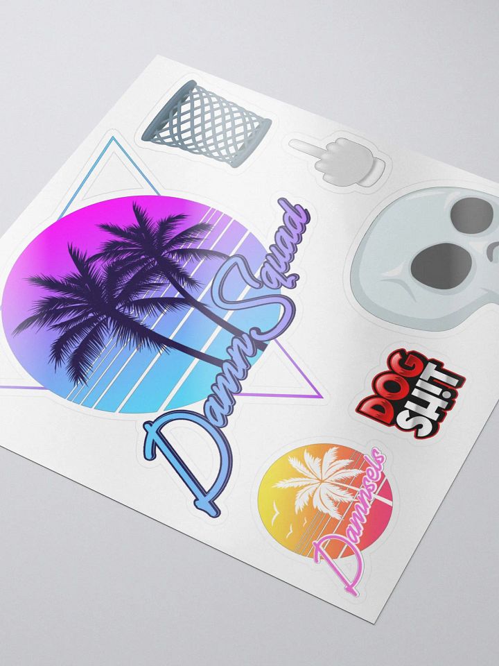 DamnSquad Sticker Sheet product image (2)
