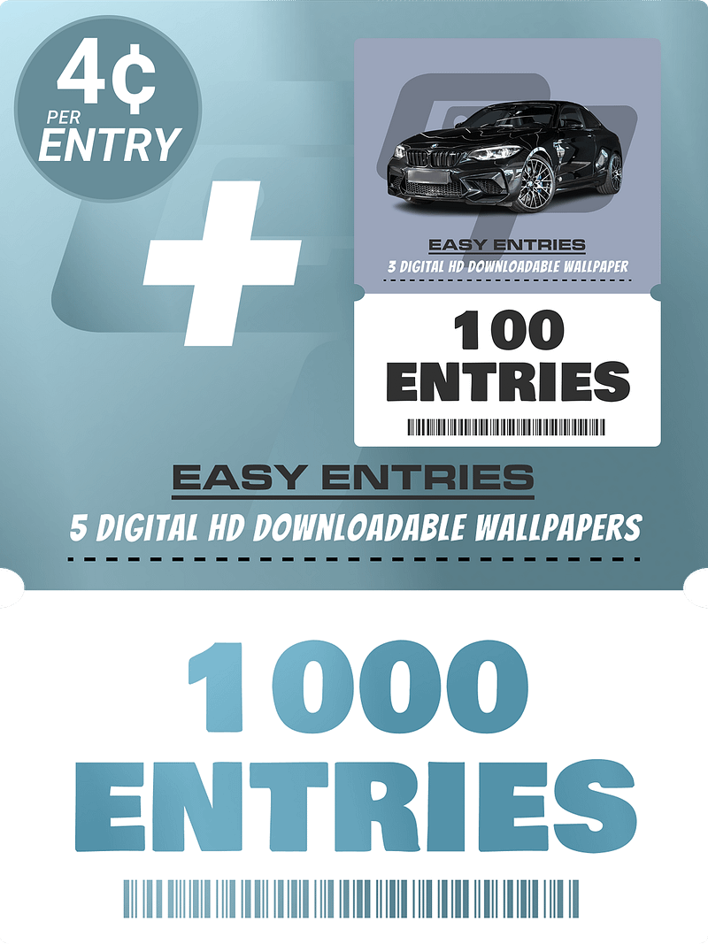 Easy Entry Diamond (1100 Entries)