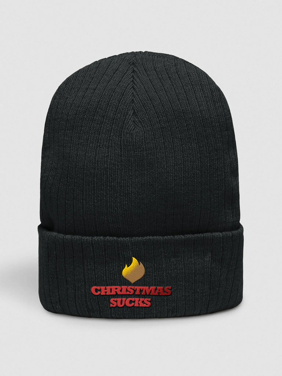 Christmas Sucks (Red & Gold) - Blackfire Beanie product image (1)
