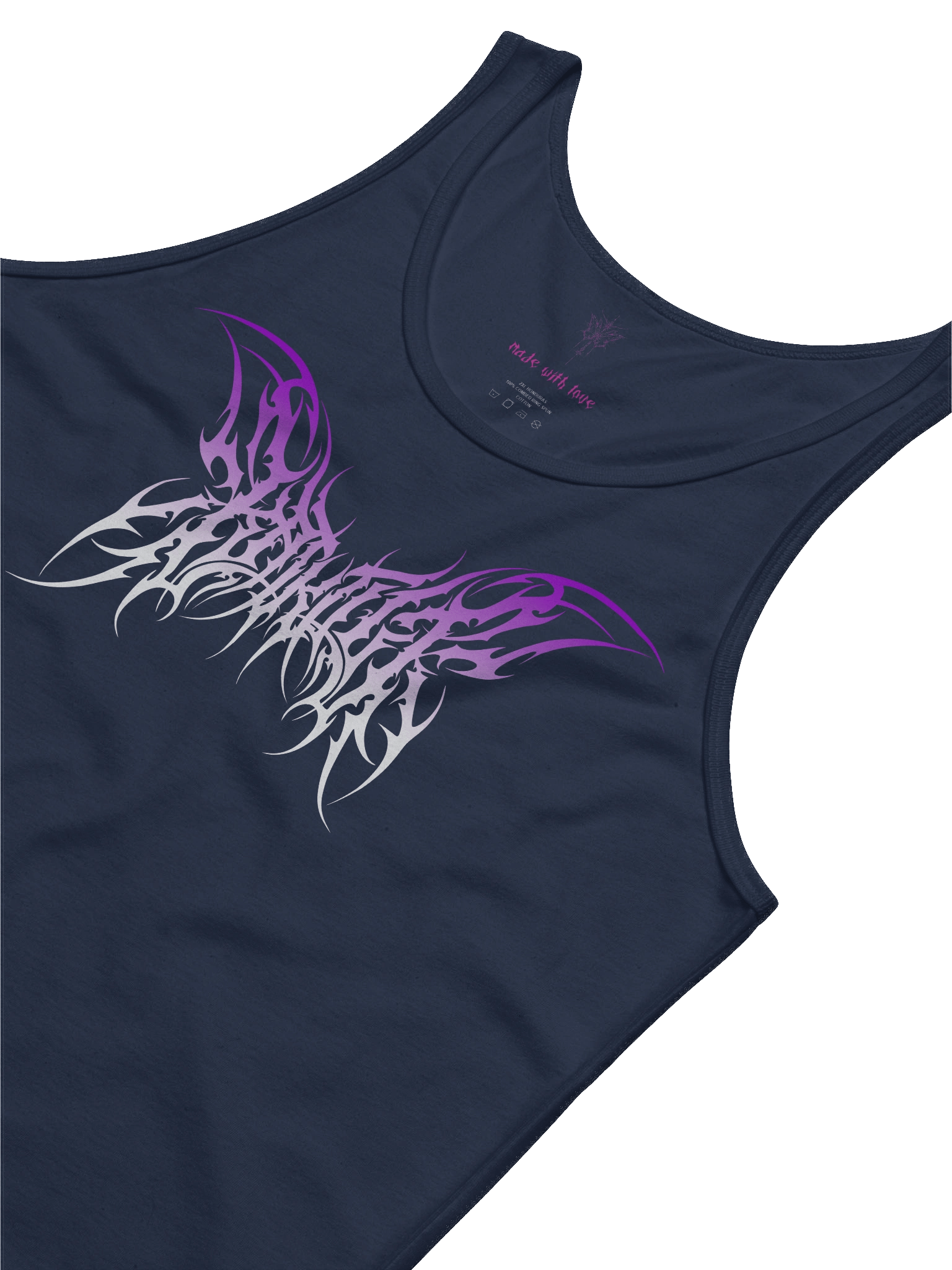 Kat Kult Tank (Purple & White Logo) product image (3)