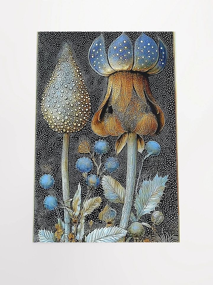 Forest Enigma: Mystical Poster of Dreamy Forest Fruits product image (1)