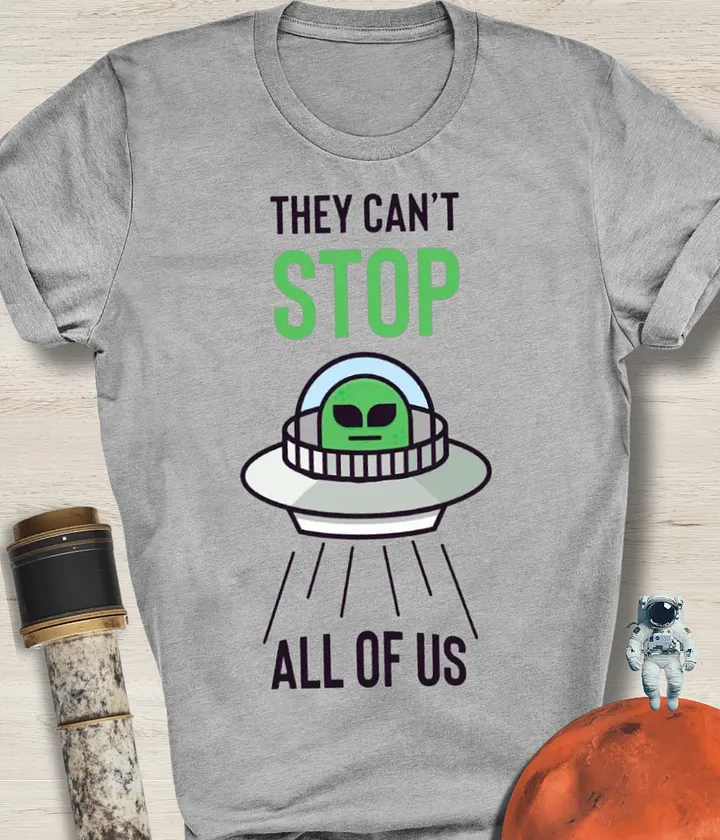 Aliens Invasion T-Shirt product image (1)