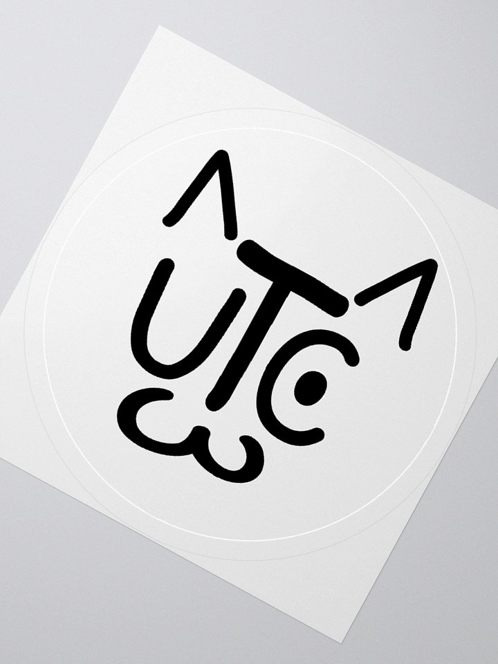 UberTallCats Logo Sticker product image (5)