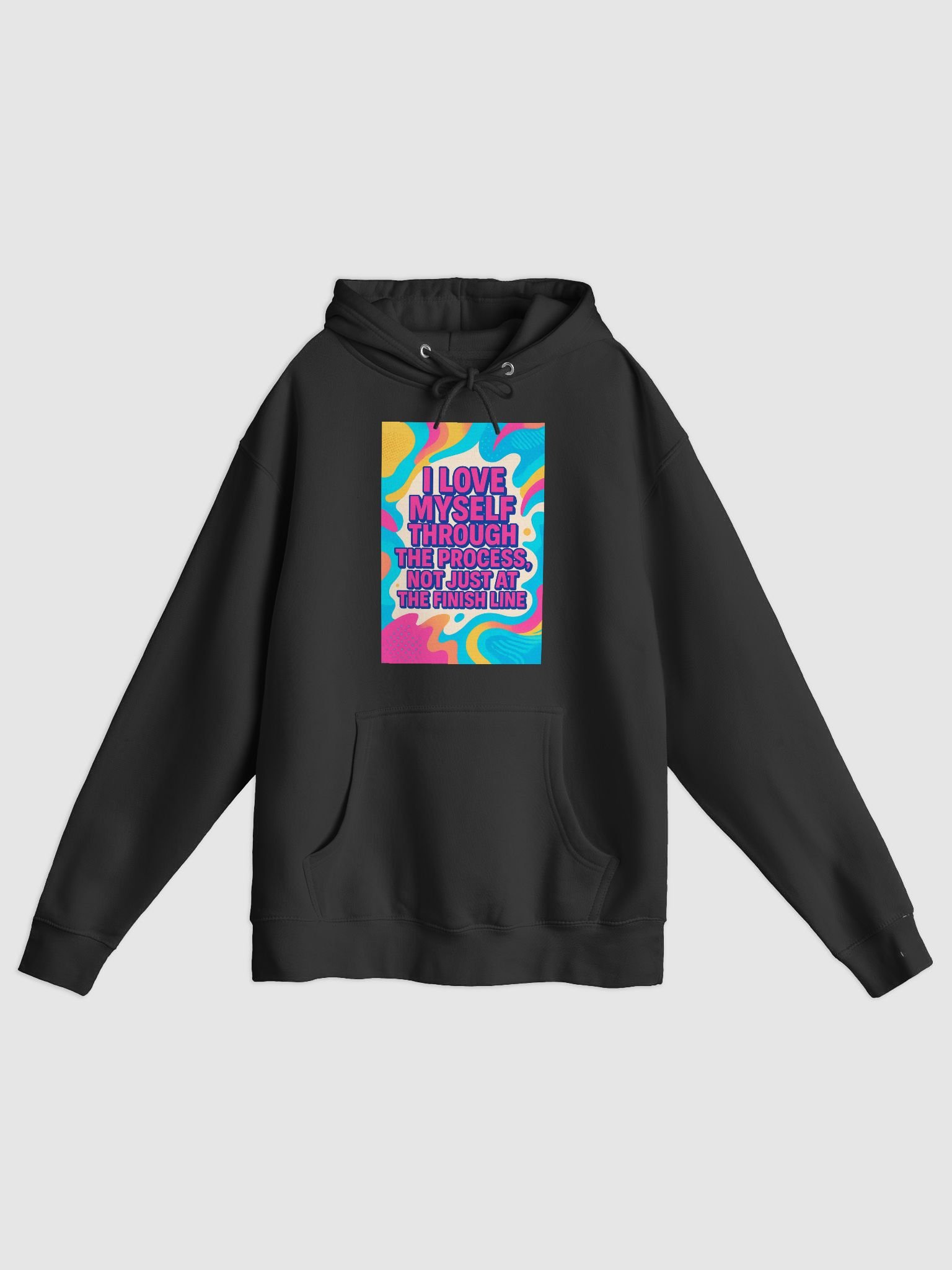 Self-Love Process Statement Hoodie – Empowering Mental Health & Affirmation Sweatshirt product image (1)