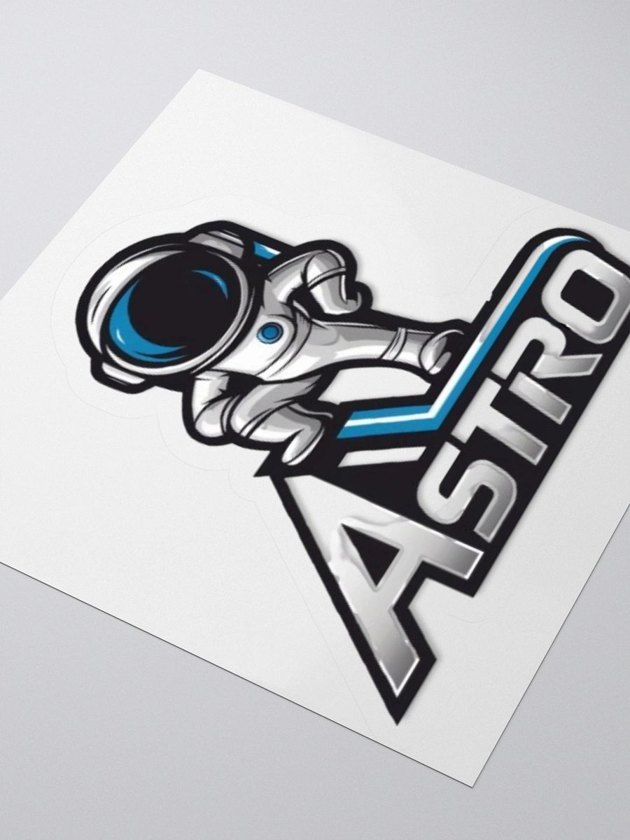 Exclusive Astro Astronaut Vinyl Sticker - Space Exploration Design product image (8)