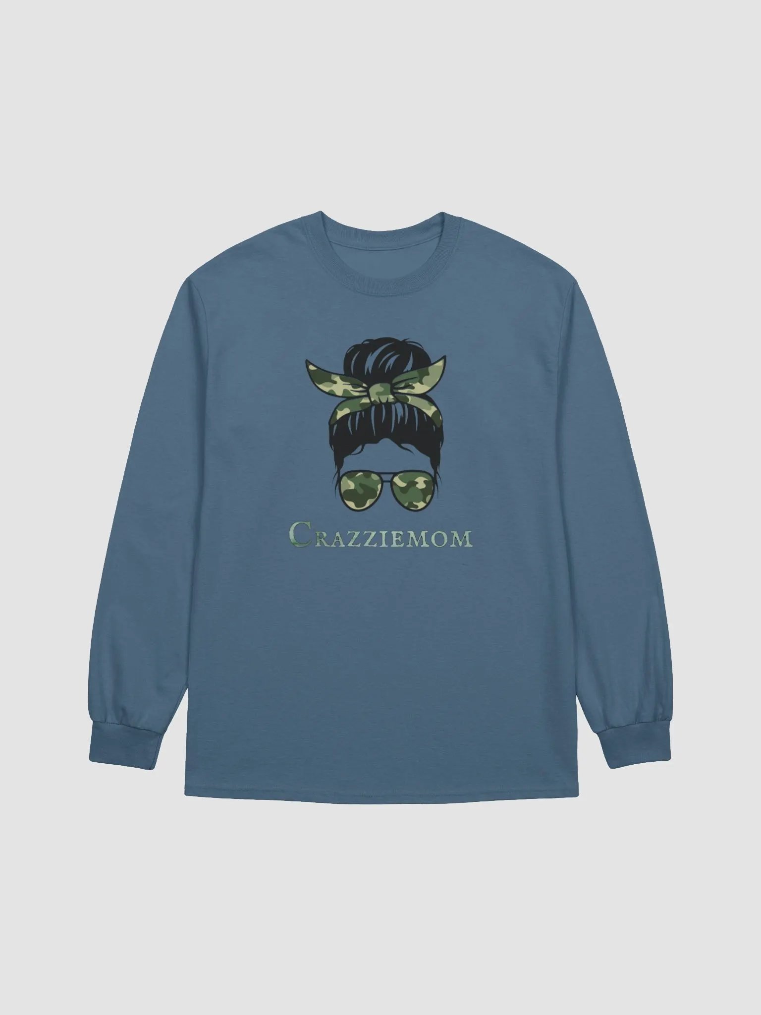 CRAZZIEMOM CAMO LONG SLEEVE product image (7)