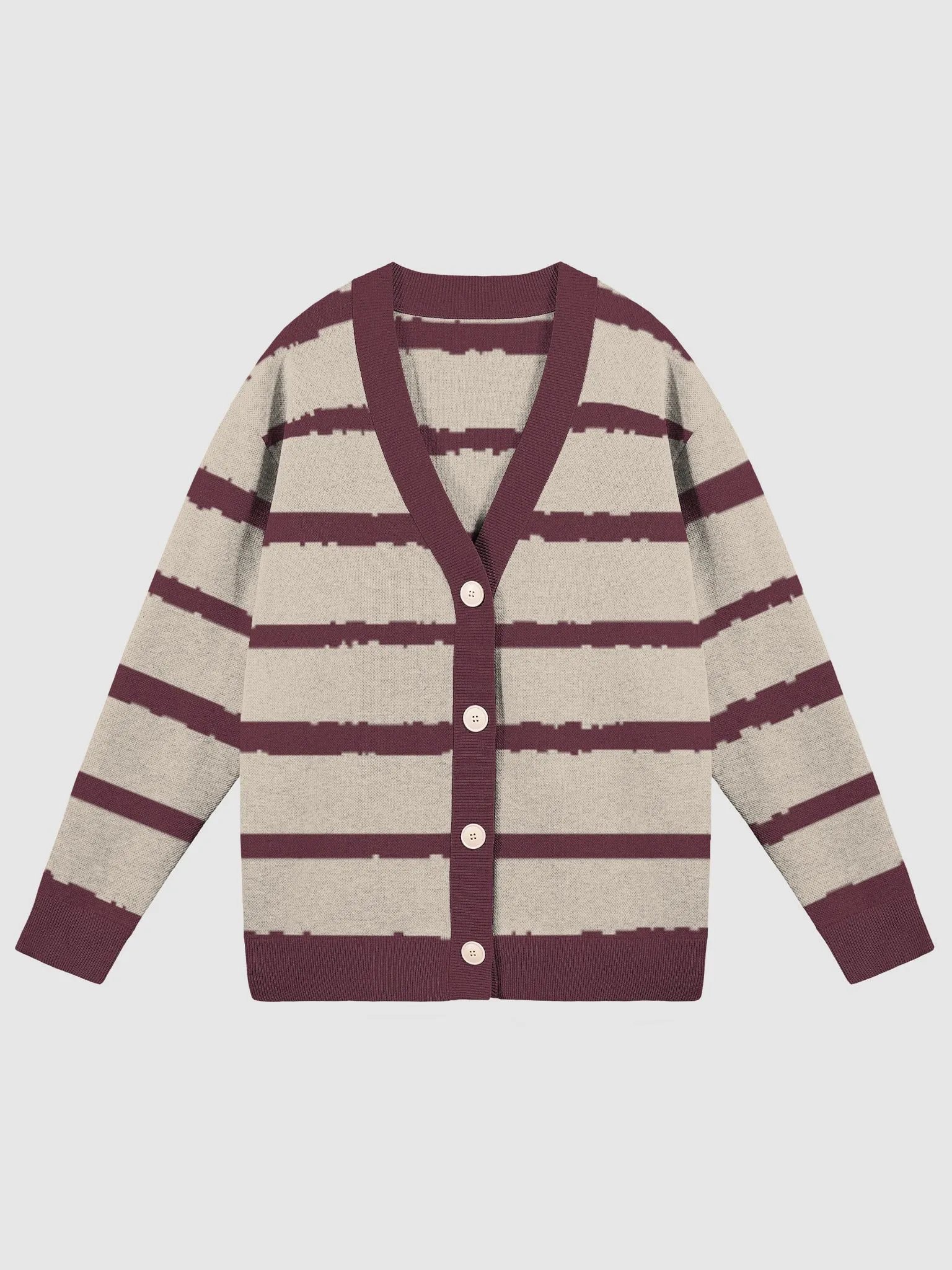 Striped Knitted Cardigan product image (4)
