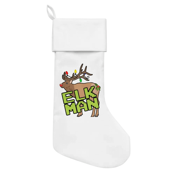 CHRISTMAS ELK MAN STOCKING!!! product image (1)