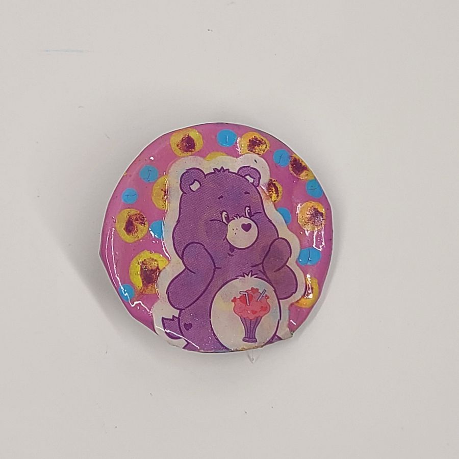 Share Bear Care Bear bottle cap pin product image (1)