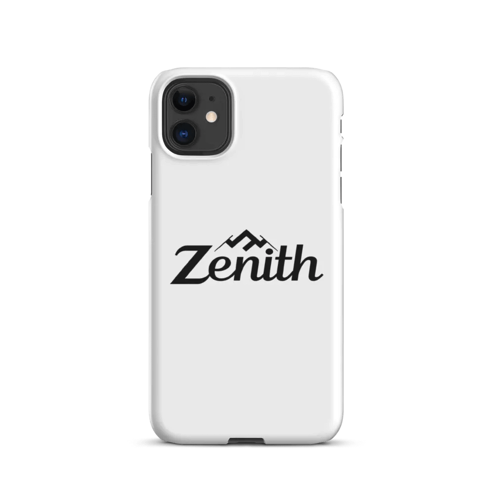 TDS Music Zenith iPhone Case - Glossy White with Mountain Peak Design product image (4)