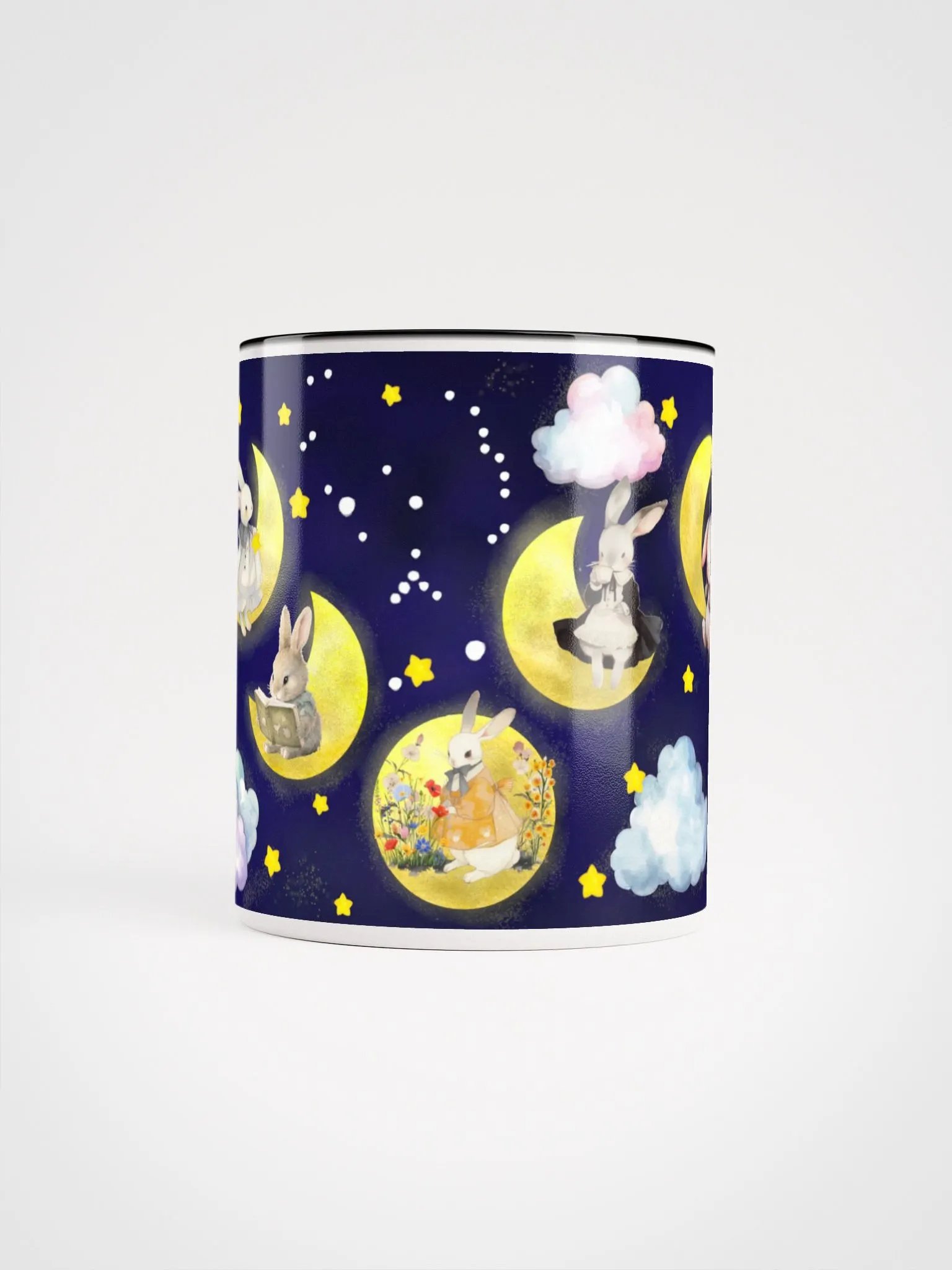 Bunny on the Moon Ceramic Mug 🌙🐰 product image (5)