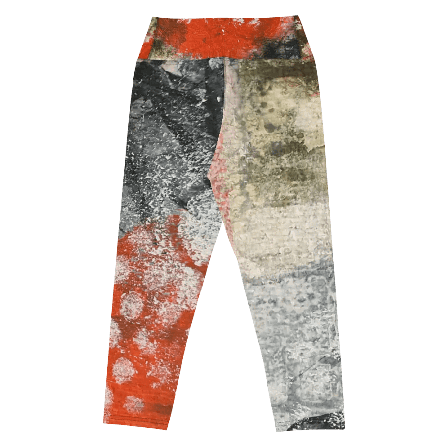 original artwork by b.reters printed on capri leggings product image (7)