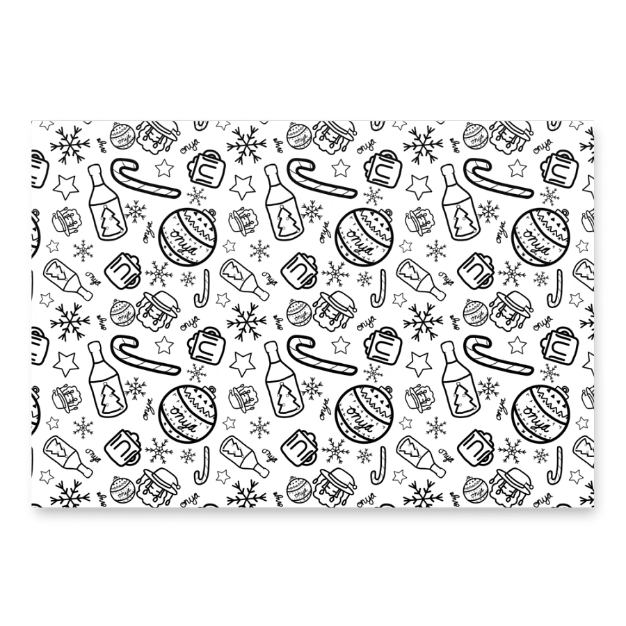 Christmas ONYA Wrapping Paper product image (3)