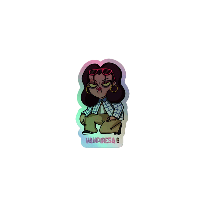 Vampiresa - Sticker (Holographic Kiss Cut) product image (1)