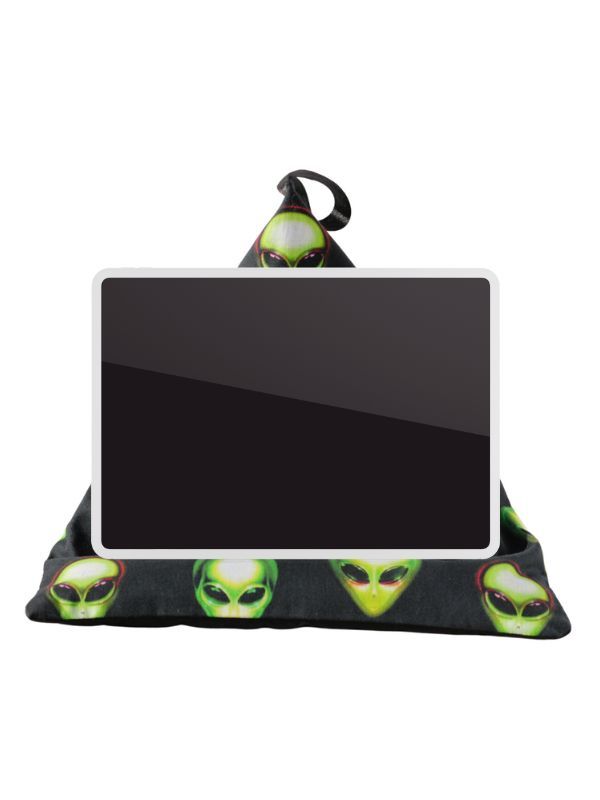 Alien Faces Fabric Pattern product image (2)