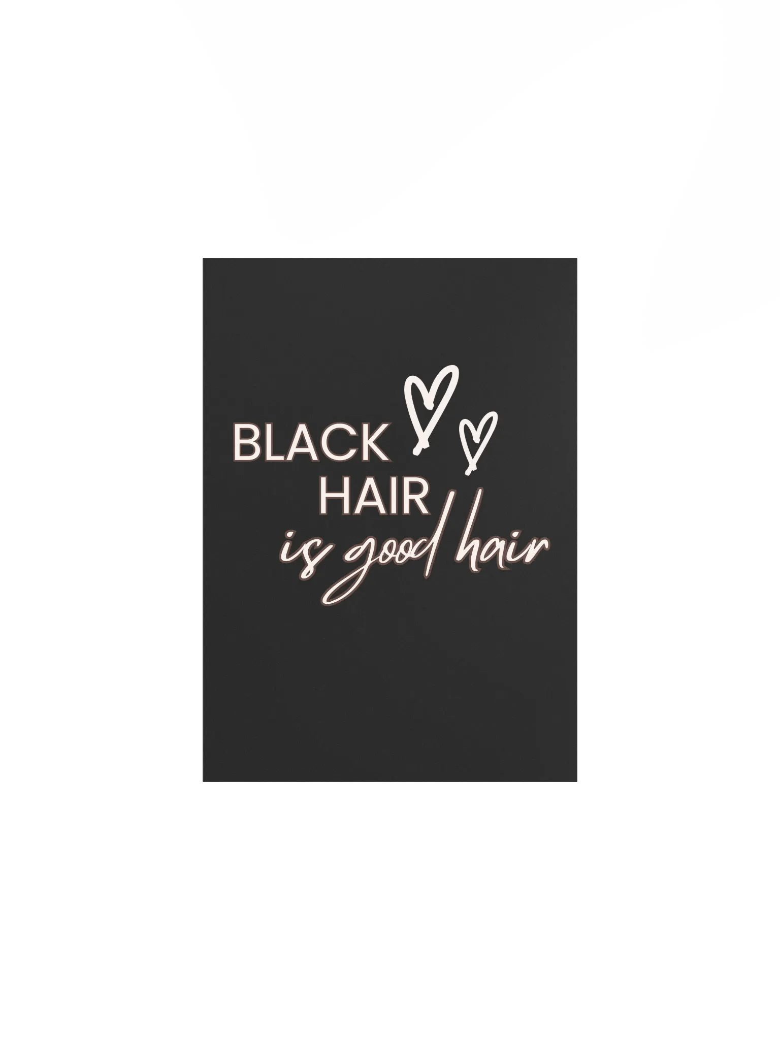 Black Hair is Good Hair Wall Art product image (27)
