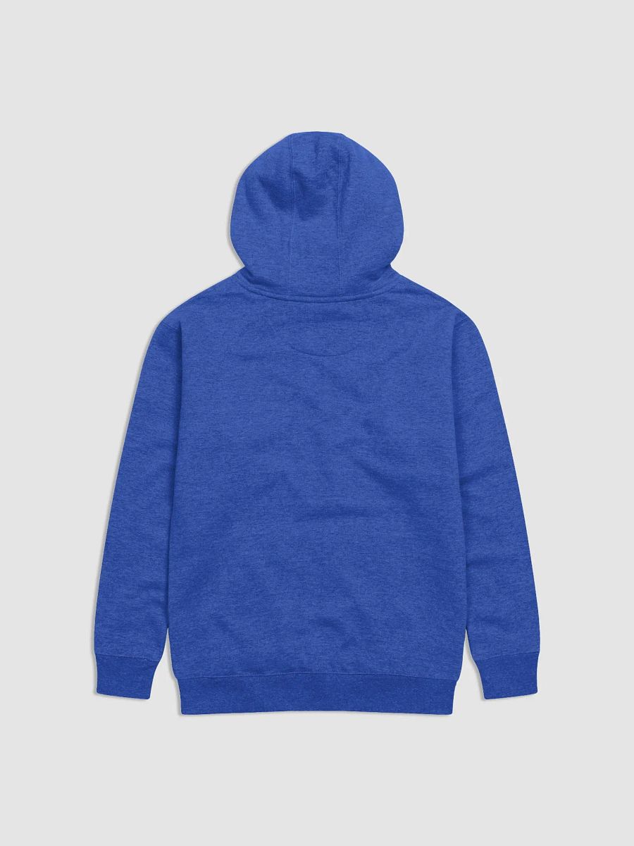 Super Soft Hoodie: Pooky News, Pooky in a suit with a red circular background product image (2)