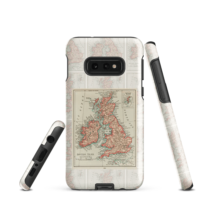 Vintage British Isles Map Samsung® Tough Case product image (3)