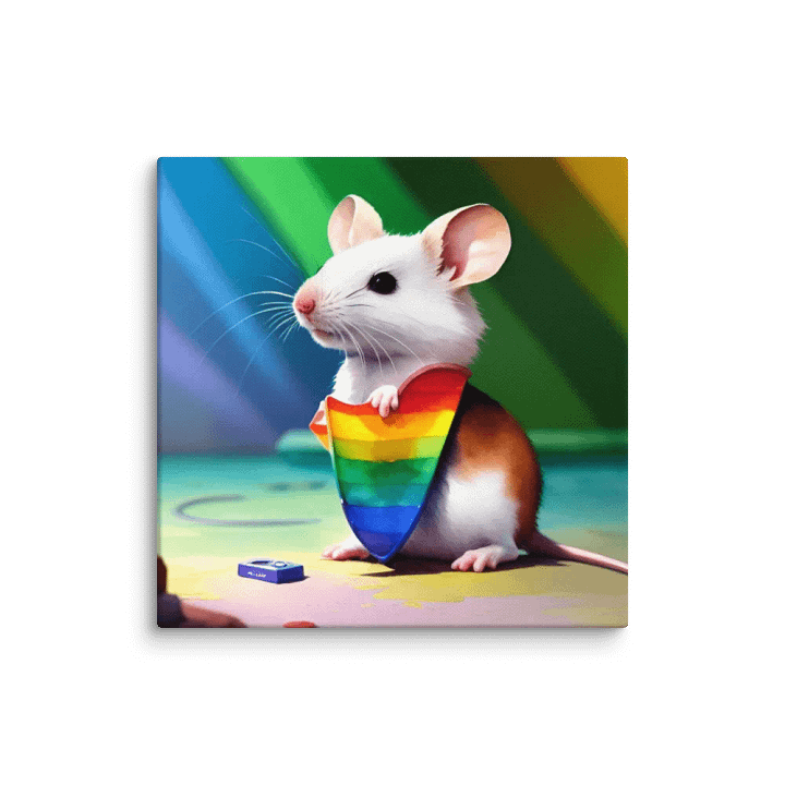 Cute Mouse Digital Painting - v3 product image (1)