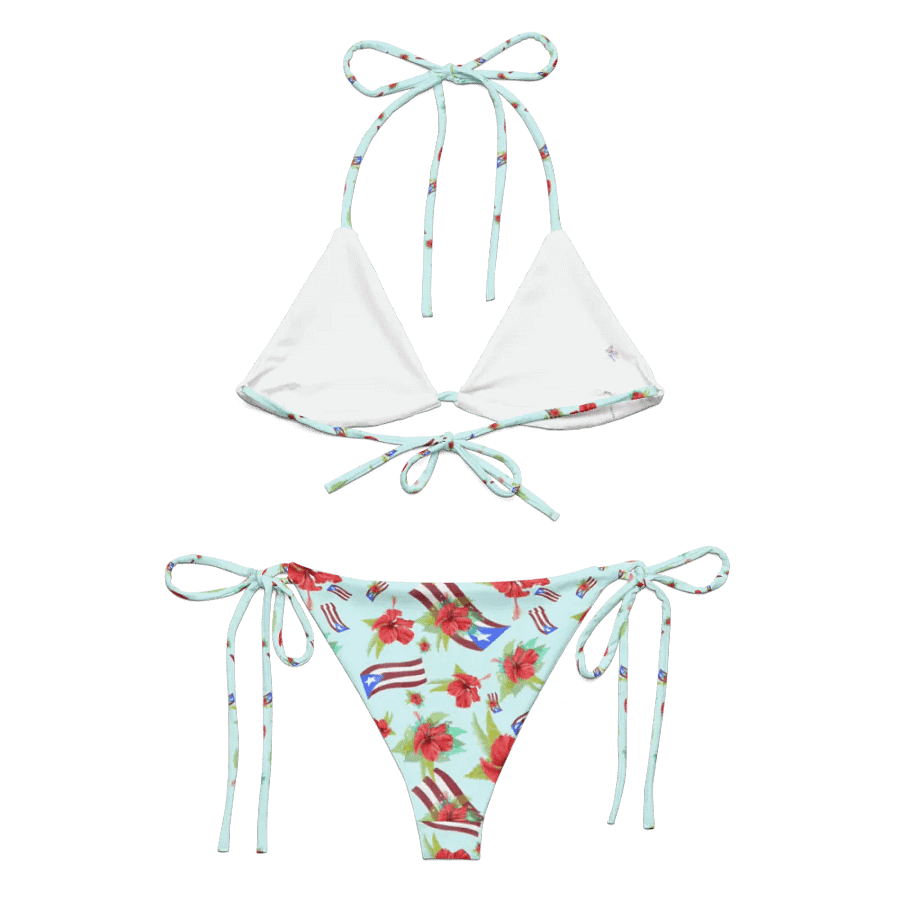 Puerto Rican Pride String Bikini Set product image (9)