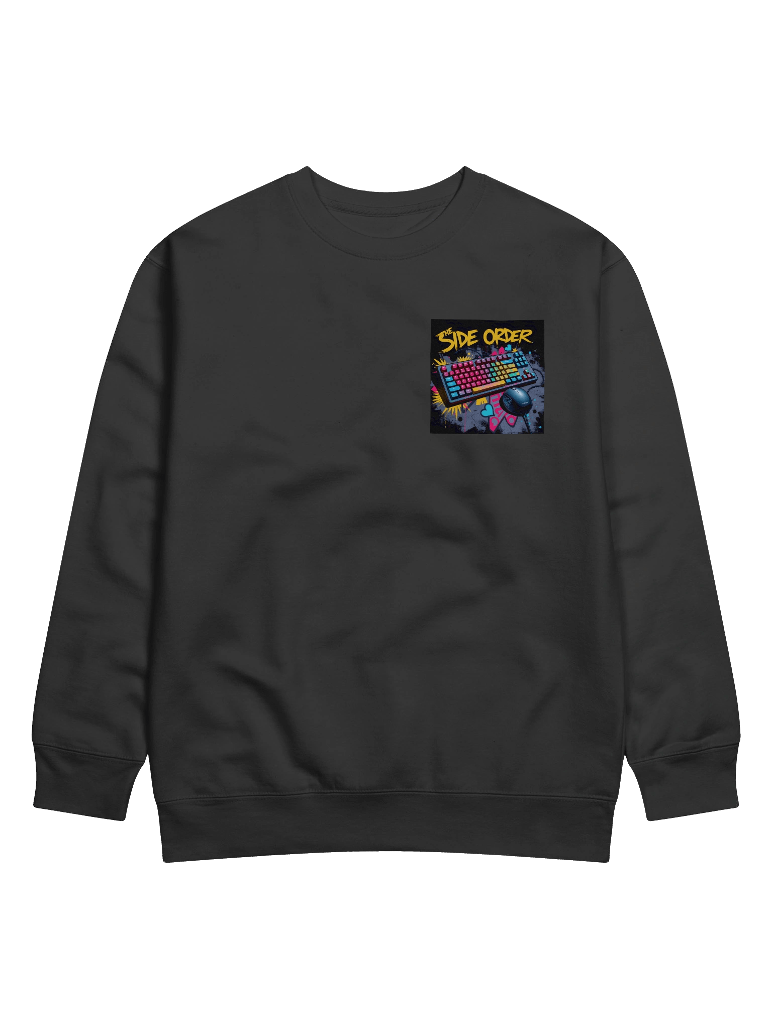 Neon Silhouette Unisex Sweatshirt product image (1)