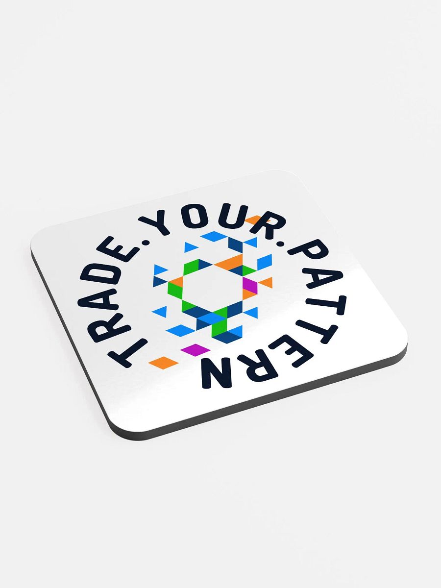 Trade Your Pattern Coaster product image (2)