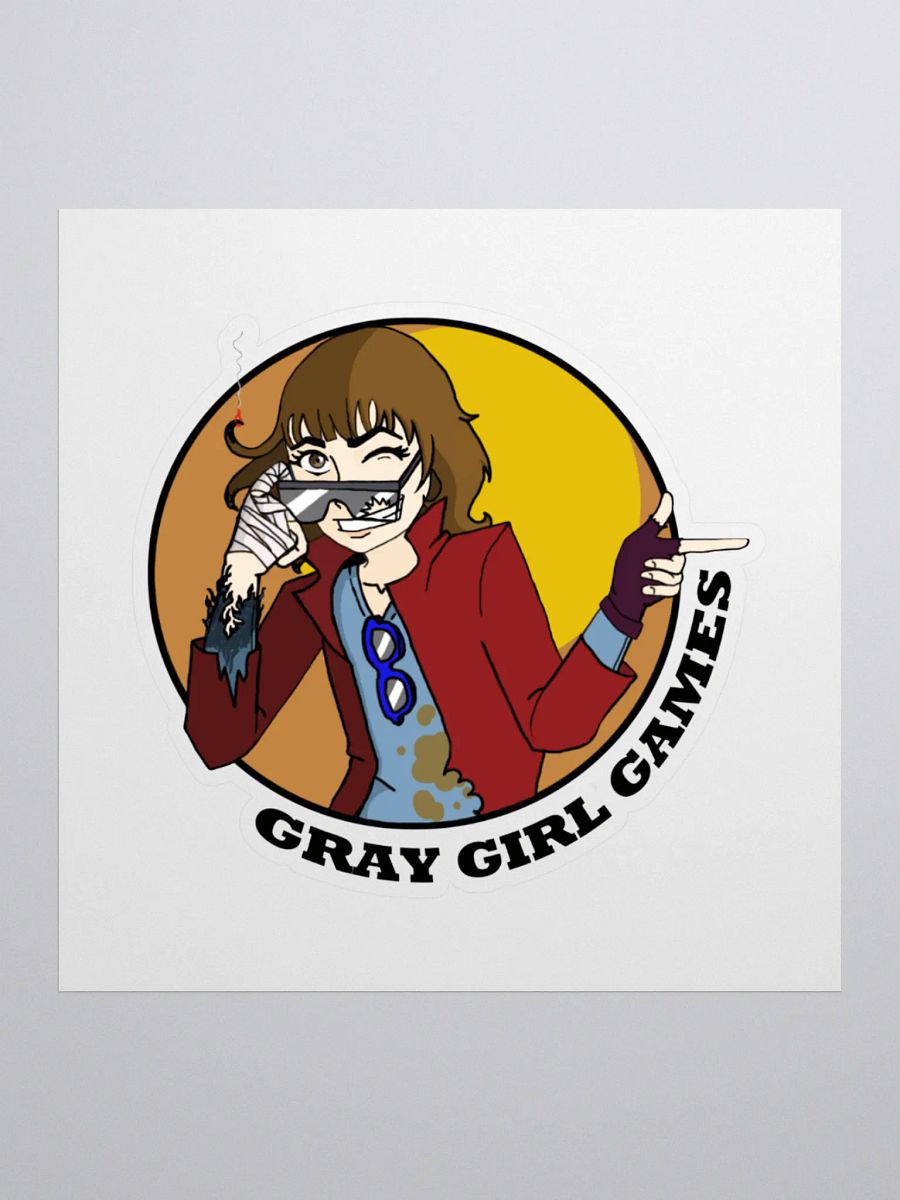 GrayGirlGames Logo Sticker product image (2)