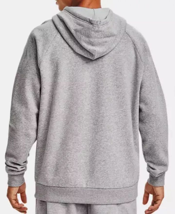 Under Armour Men's UA Rival Fleece Big Logo Hoodie Size 2X Grey New Sealed product image (2)