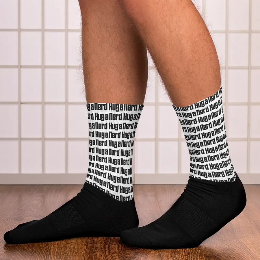 Hug a Nerd Socks product image (12)