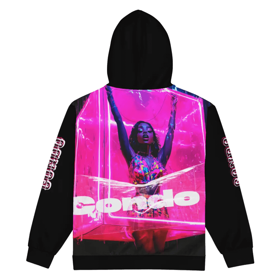 BONI FAAS - CONDO Electric Dreams Recycled Zip Hoodie product image (2)
