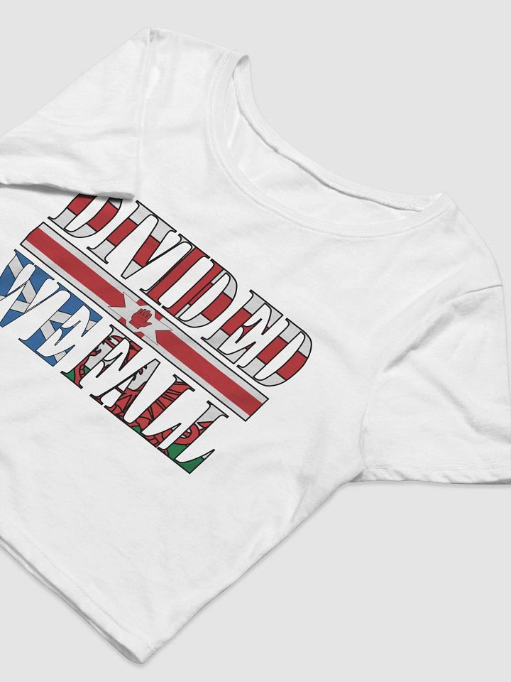 Divided We Fall - UK - Bella+Canvas Women's Crop Tee product image (1)