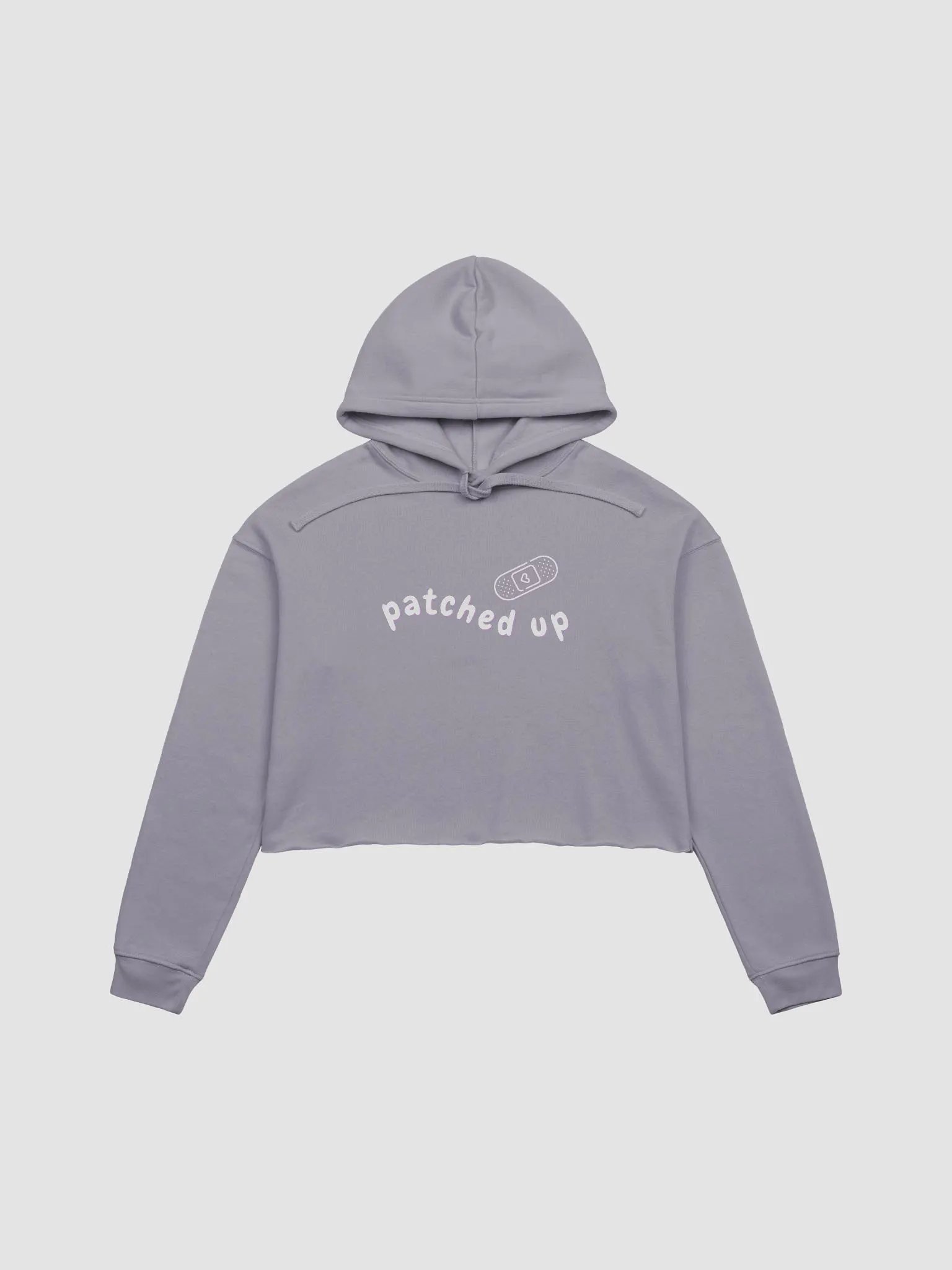 Patched Up Cropped Hoodie product image (1)