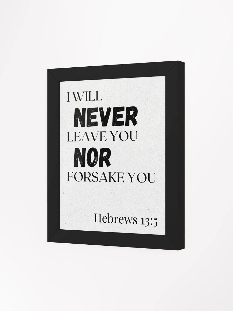 Never Forsake Me Matte Poster product image (3)