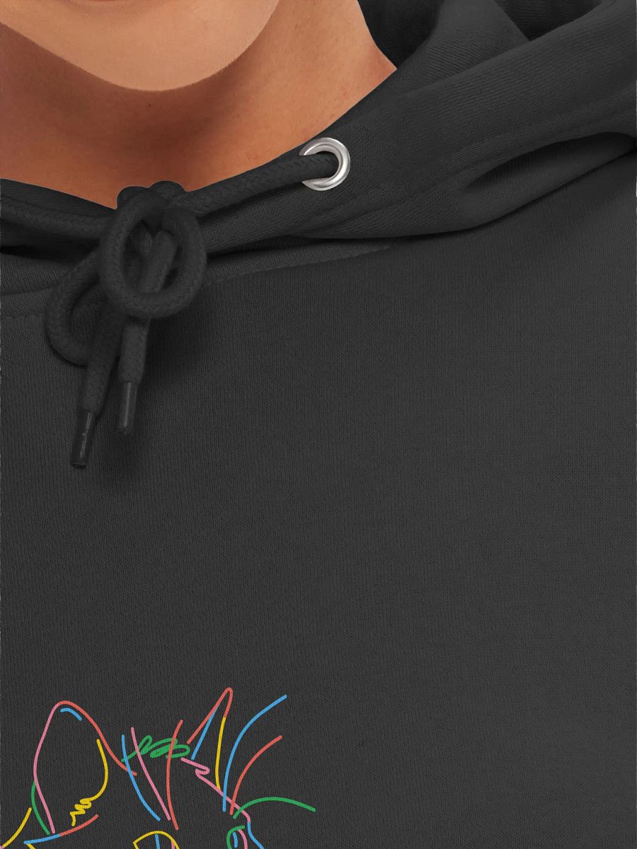 Meow Abstract Cat Face Hoodie product image (7)