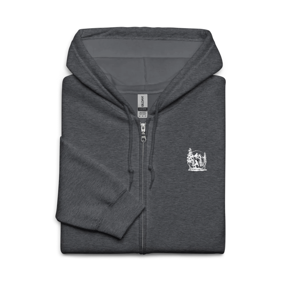 ANGRY BIGFOOT FACE ZIP HOODIE product image (9)
