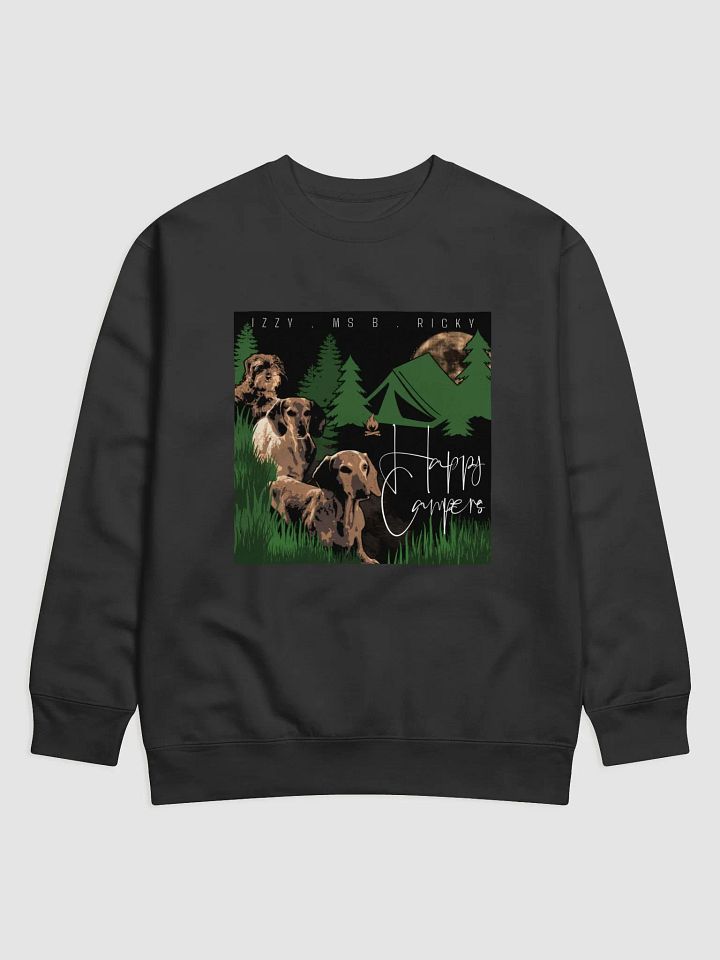 Happy Campers Illustrated Premium Sweatshirt product image (1)
